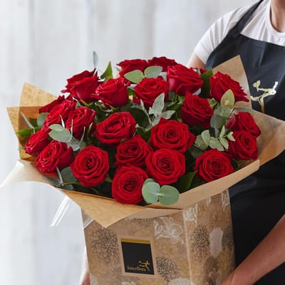 Buy/Send 24 Red Rose Hand Tied. Online | IGP | ID1183655