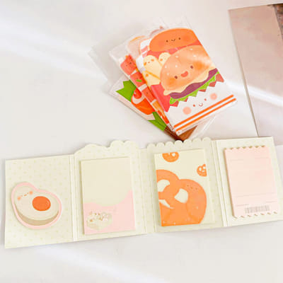 Paper Note Food Buy/Send Cute Food-Themed Sticky Notes - Assorted - Single Piece Online ...
