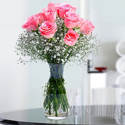 Point Roses Deluxe Buy/Send Deluxe Pink Roses Online | IGP | JVS1177039