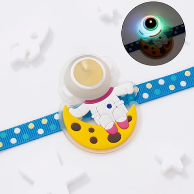 Glowing Astronaut LED Rakhi: Gift/Send Home and Living Gifts Online ...