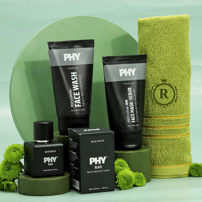 Buy/Send Men's Bath Essentials Personalized Set Online | IGP | JVS1195556