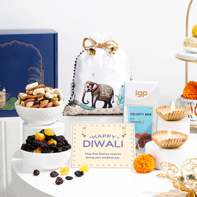 Send Neural Elegance Diwali Gift Hamper Online, Same Day Delivery in ...