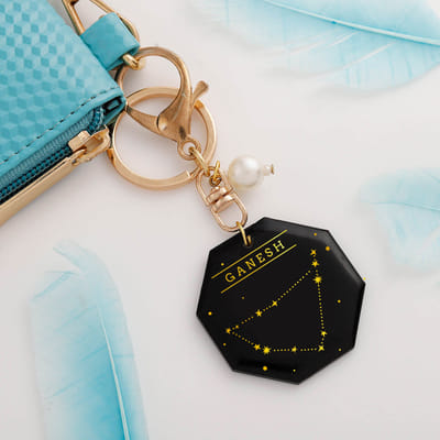Buy/Send Personalized Zodiac Constellation Keychain - Capricorn Online ...