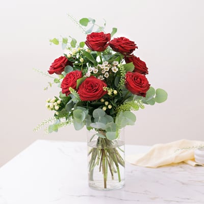 Buy/Send Rouge festif Red roses Online | IGP | ID1376567