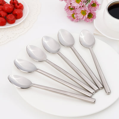 Send Spoons Buy/Send Sleek Silver Spoon - Small - Set Of 6 Online | IGP | JVS1408069