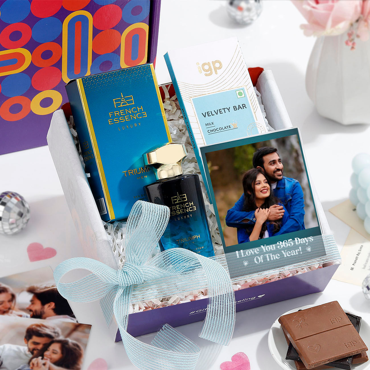 365 Days of Us Personalized Anniversary Hamper