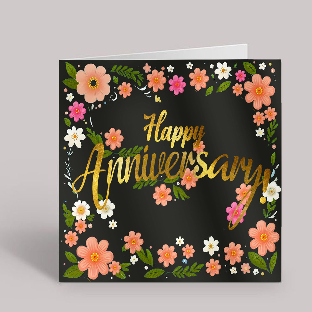Anniversary Gold Foil Card