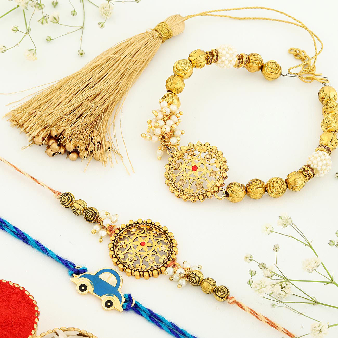 Bhaiya Bhabhi and Kids Rakhi Hamper