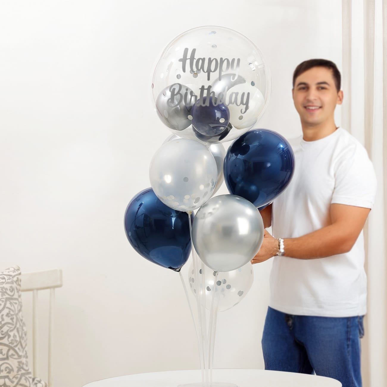 Birthday Celebration Balloon Arrangement