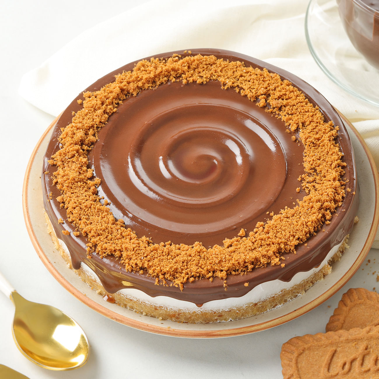 Biscoff Cheesecake (500 Gm)