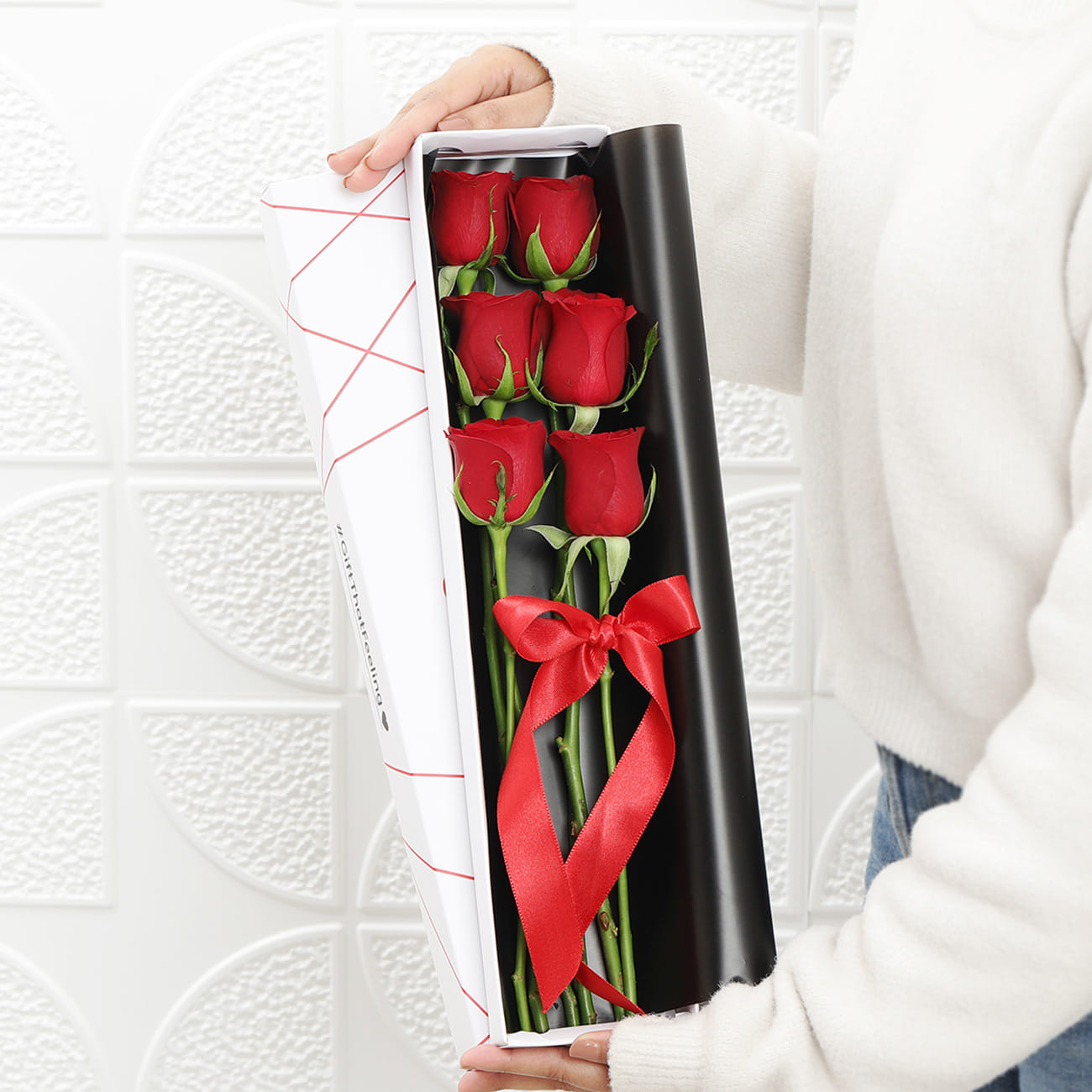 Box Of Romantic Roses