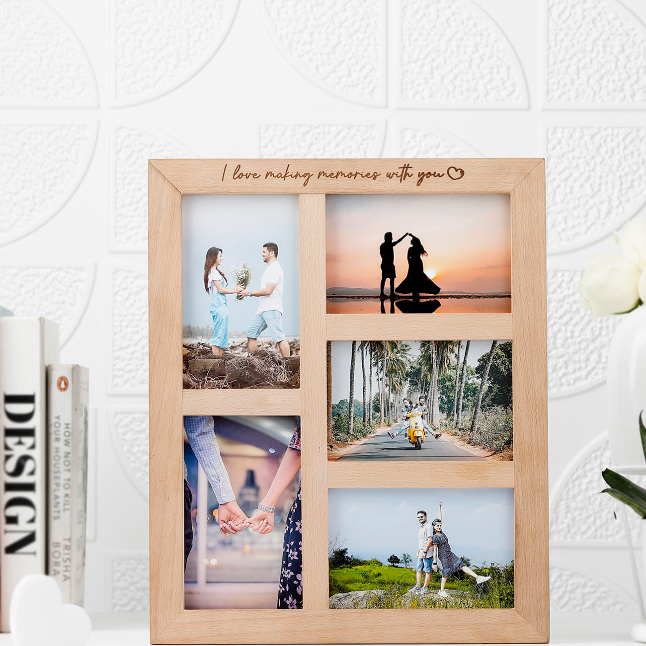 Cherished Memories Personalized Collage Photo Frame