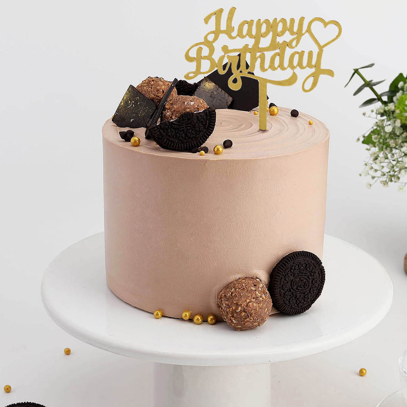 Choco Indulgence Birthday Cake