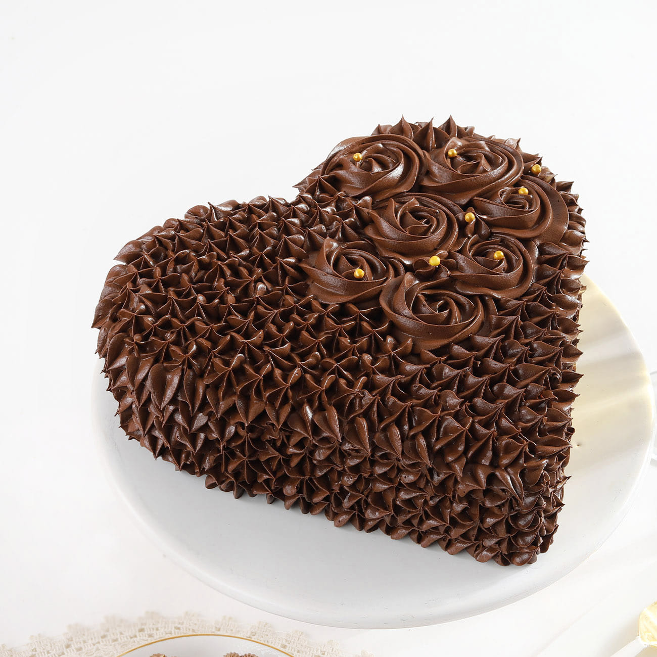 Chocolate Truffle Love Cake (1Kg)