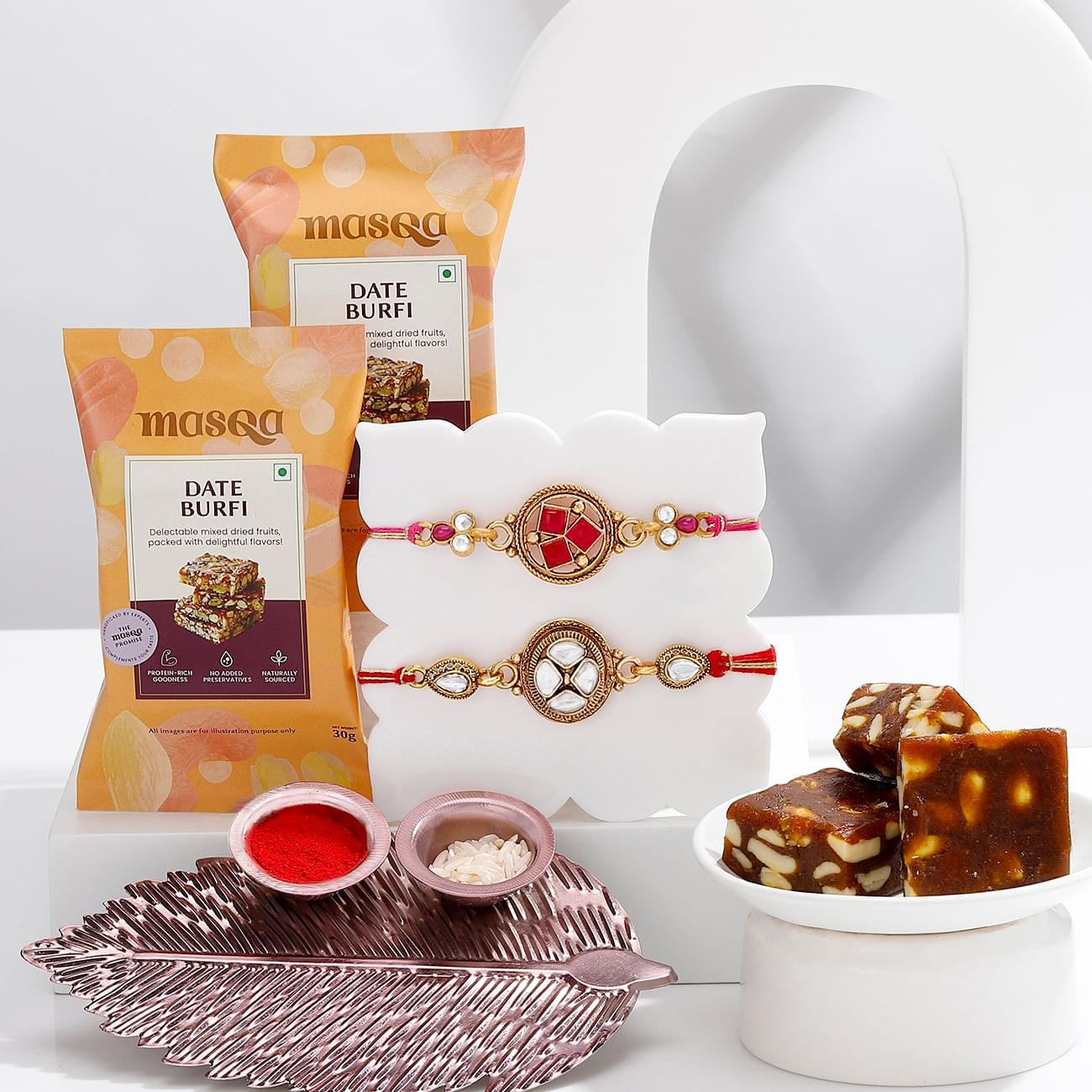 Classic Meenakari Rakhis Hamper