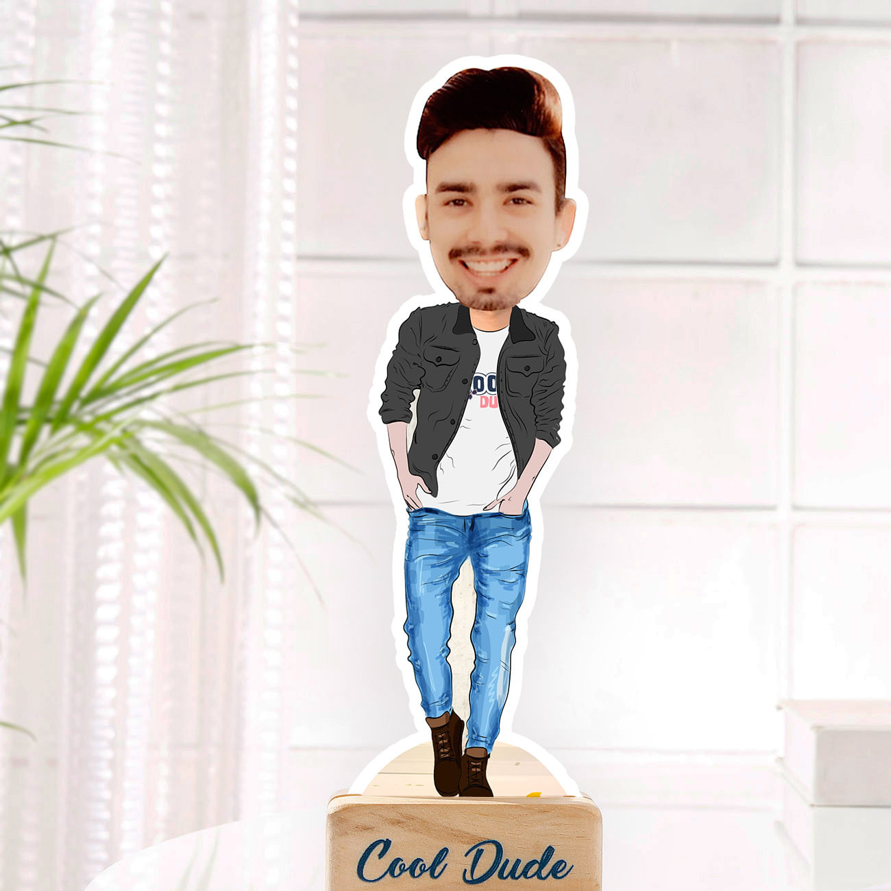 Cool Dude Personalized Caricature