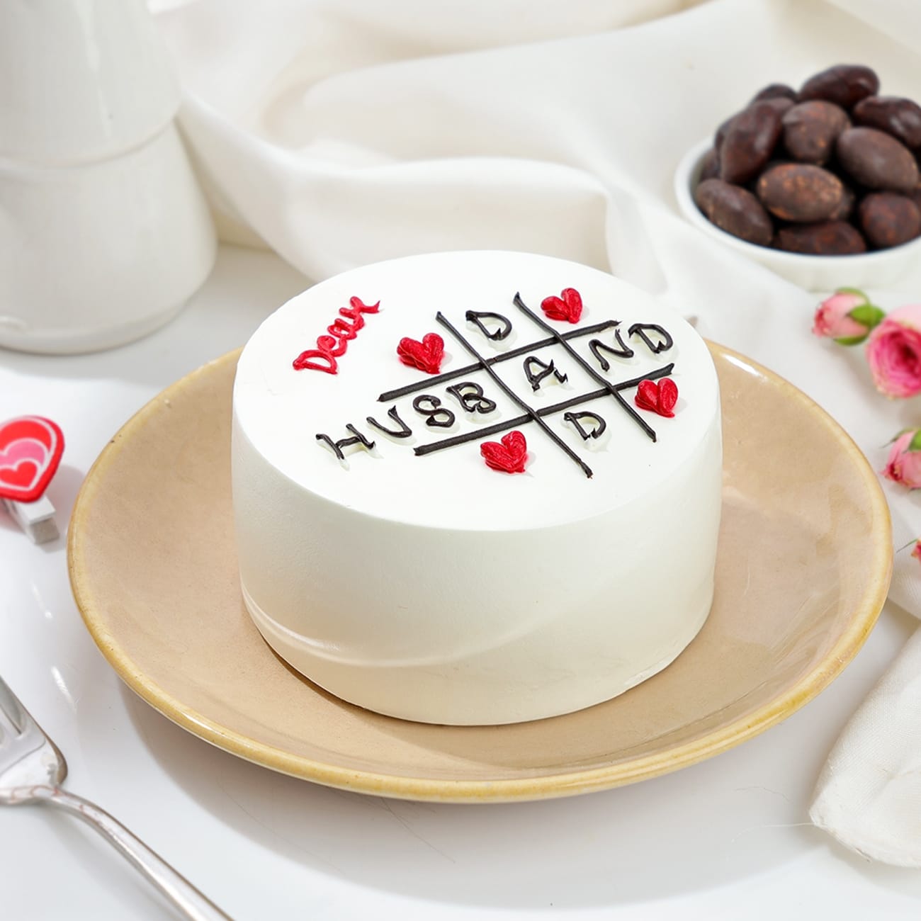 Dear Dad Vanilla Cake