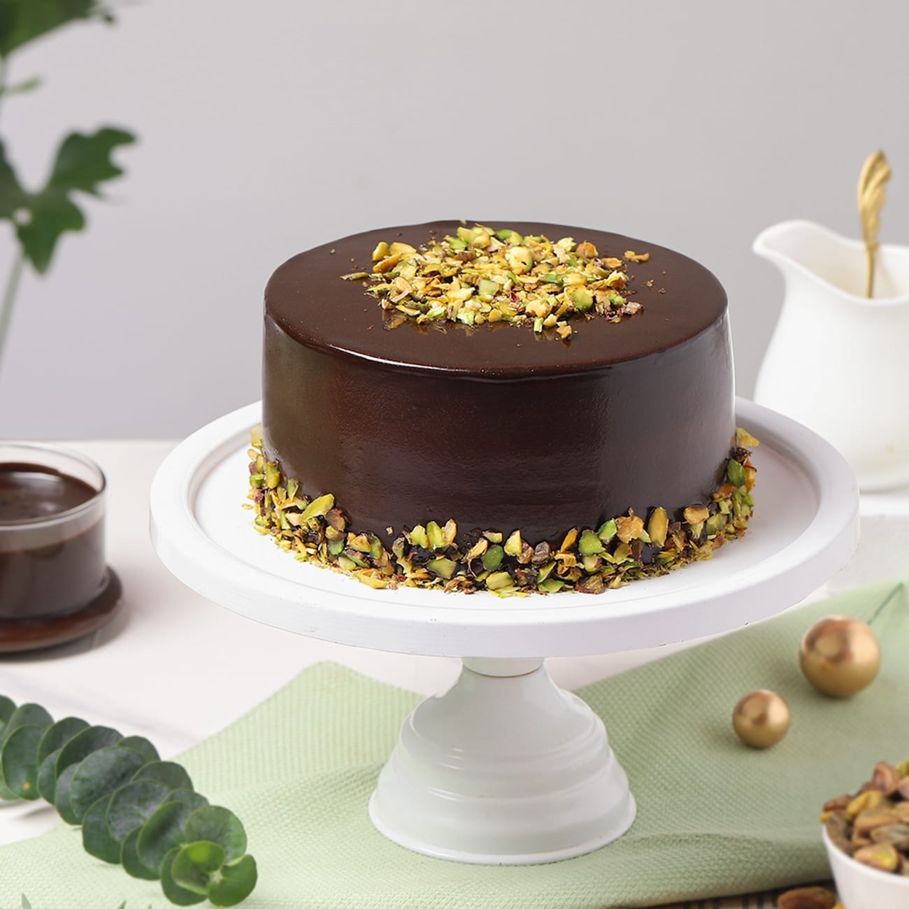 Decadent Chocolate Kunafa Cake (Half Kg)
