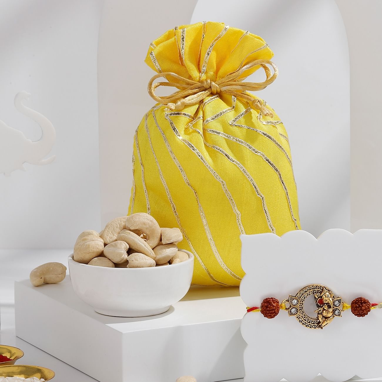 Divine Ganesha Rakhi Hamper