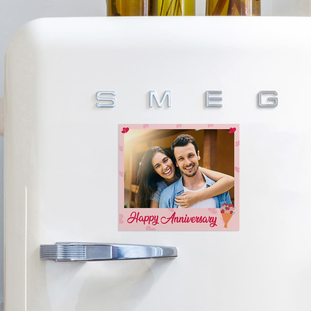 Endearing Memory Personalized Anniversary Fridge Magnet