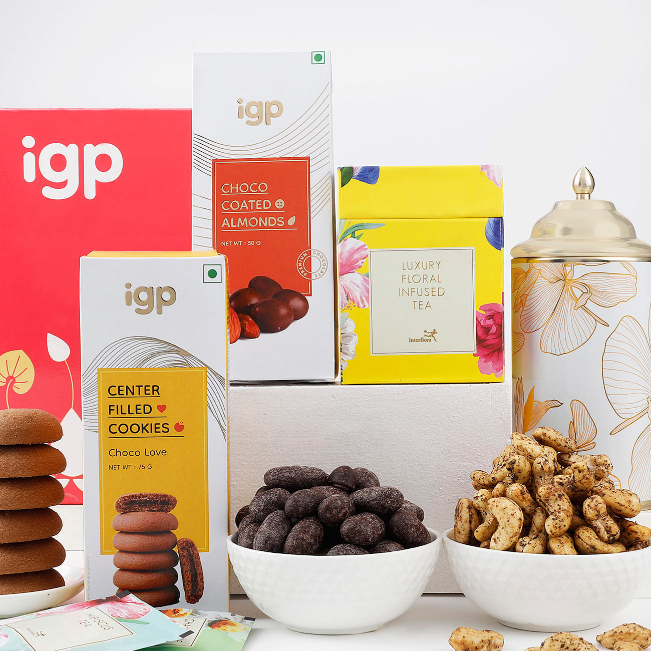 Flavorsome Tea and Treats Extravaganza Hamper