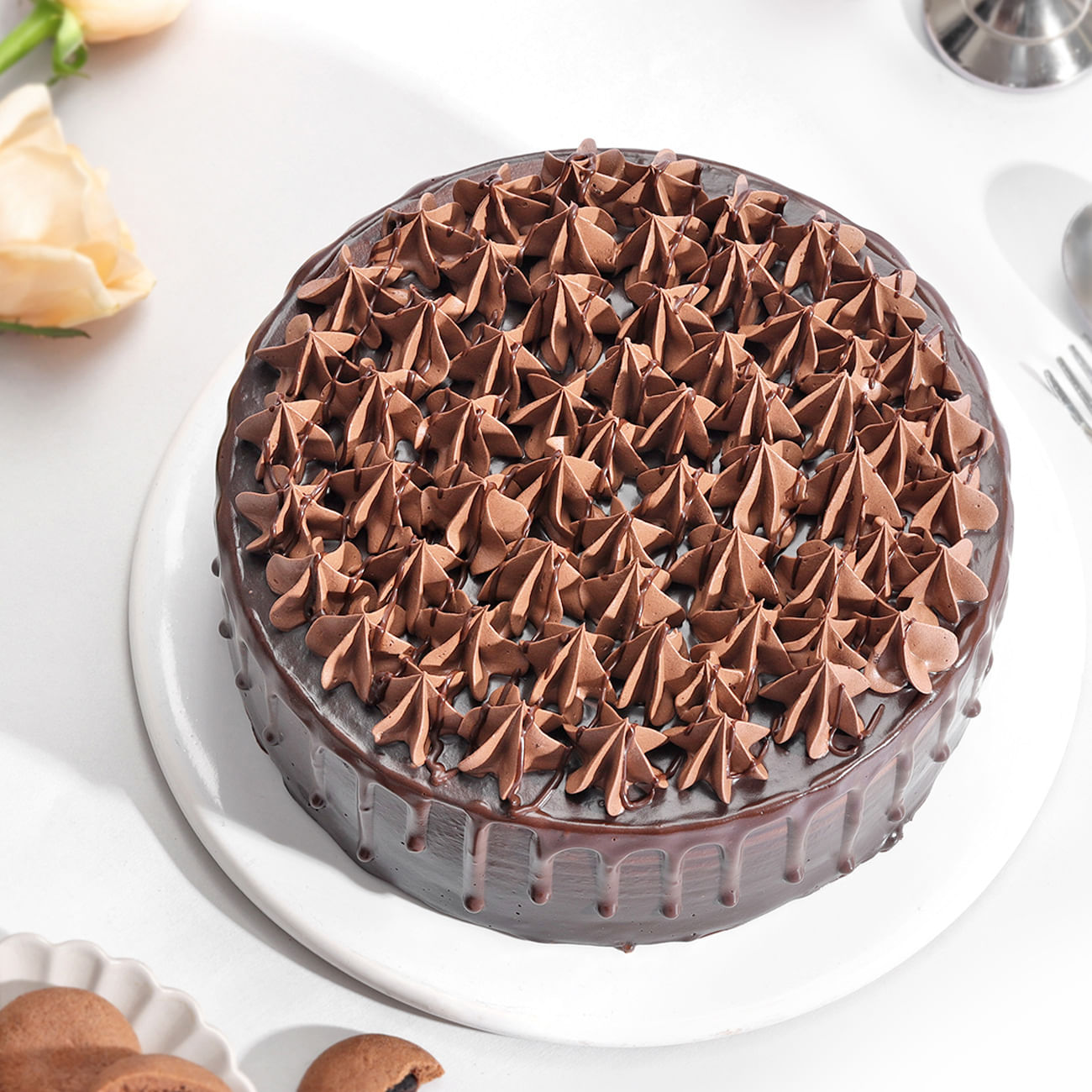 Floret Chocolate Truffle Cake