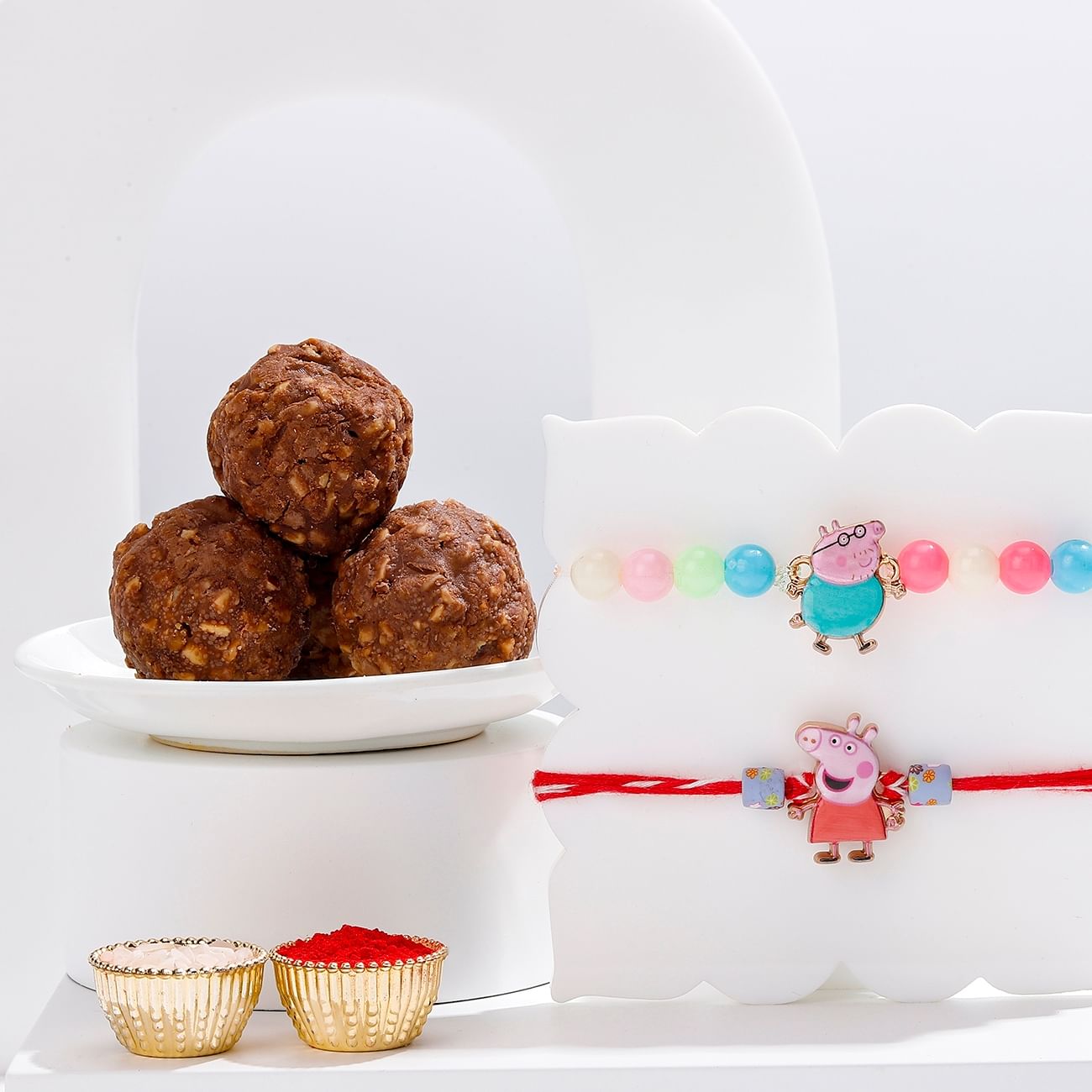 Fun Cartoon Kids Rakhis Combo