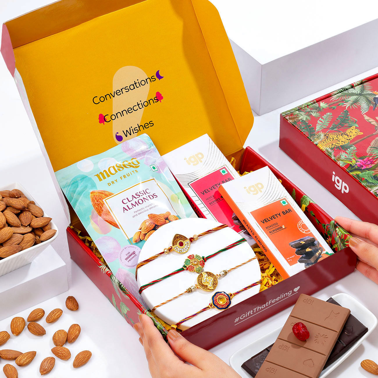 Gleaming Rakhi Celebration Hamper