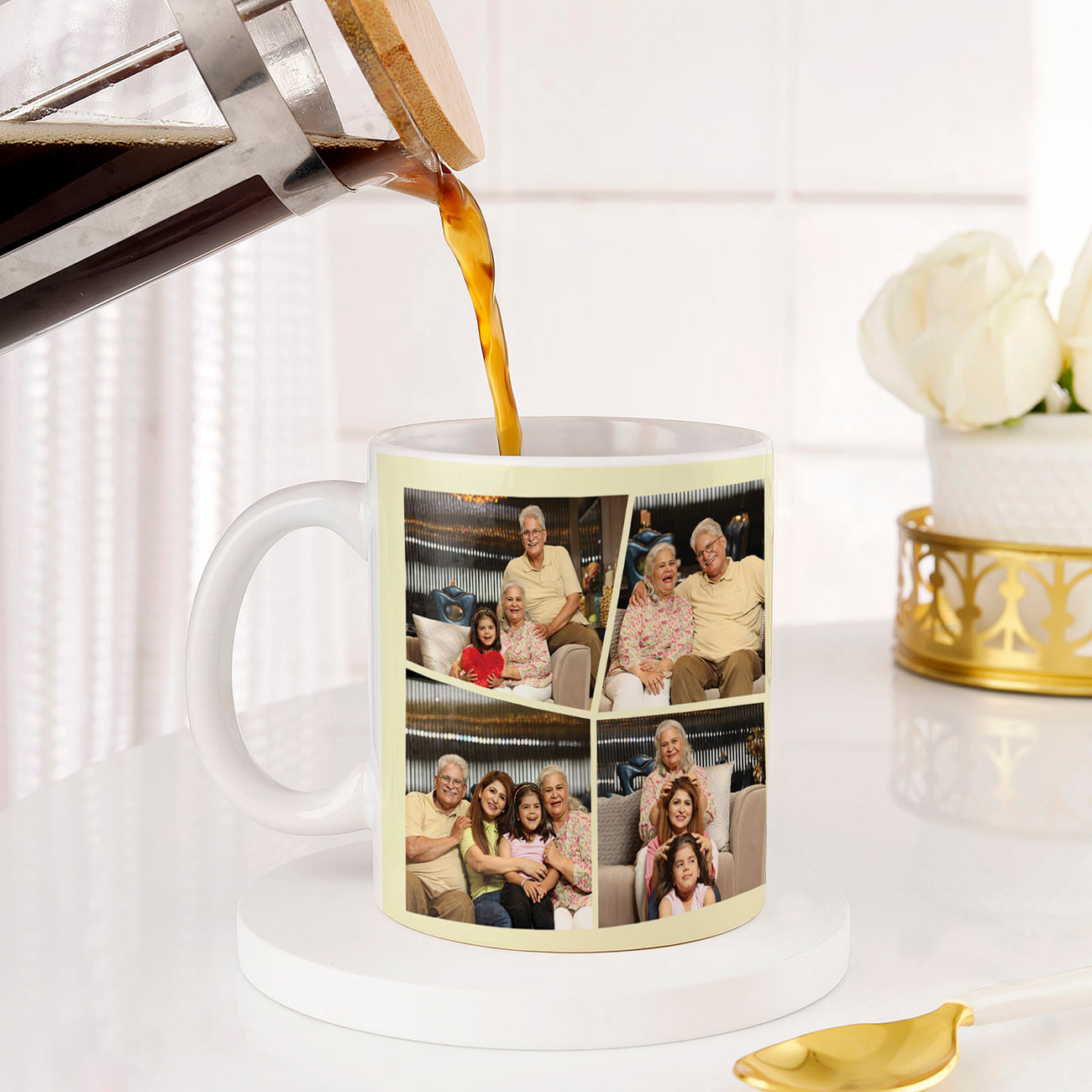 Grand Memories Personalized Grandparent's Day Mug