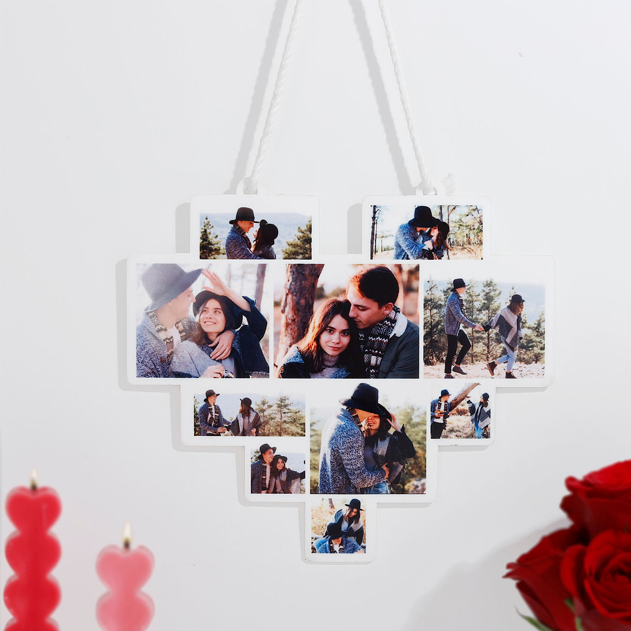 Heartfelt Memories Personalized Heart Frame