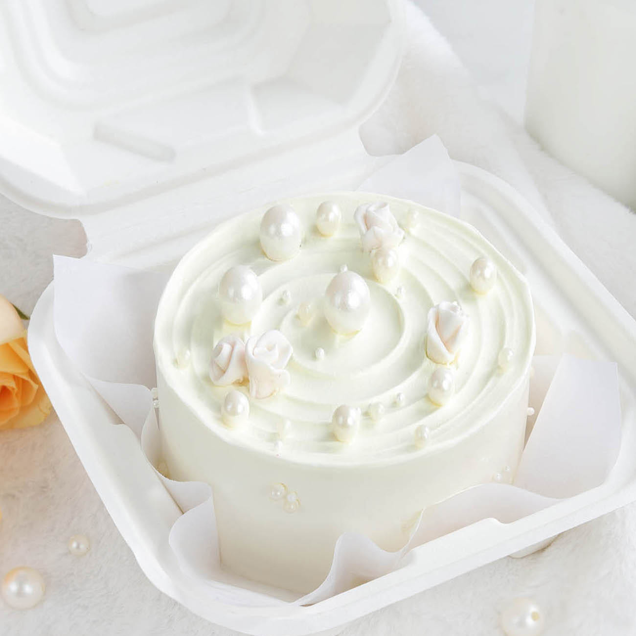 Heavenly Pearl Bento Cake (300g)