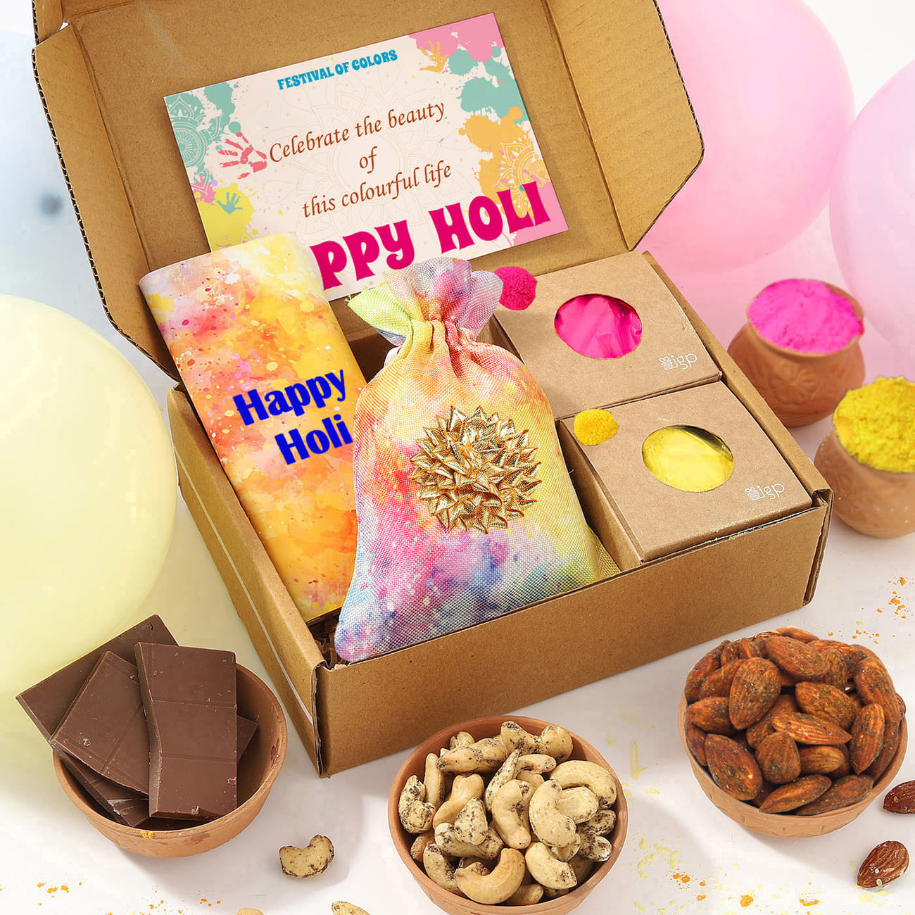 Holi Splash Gift Box