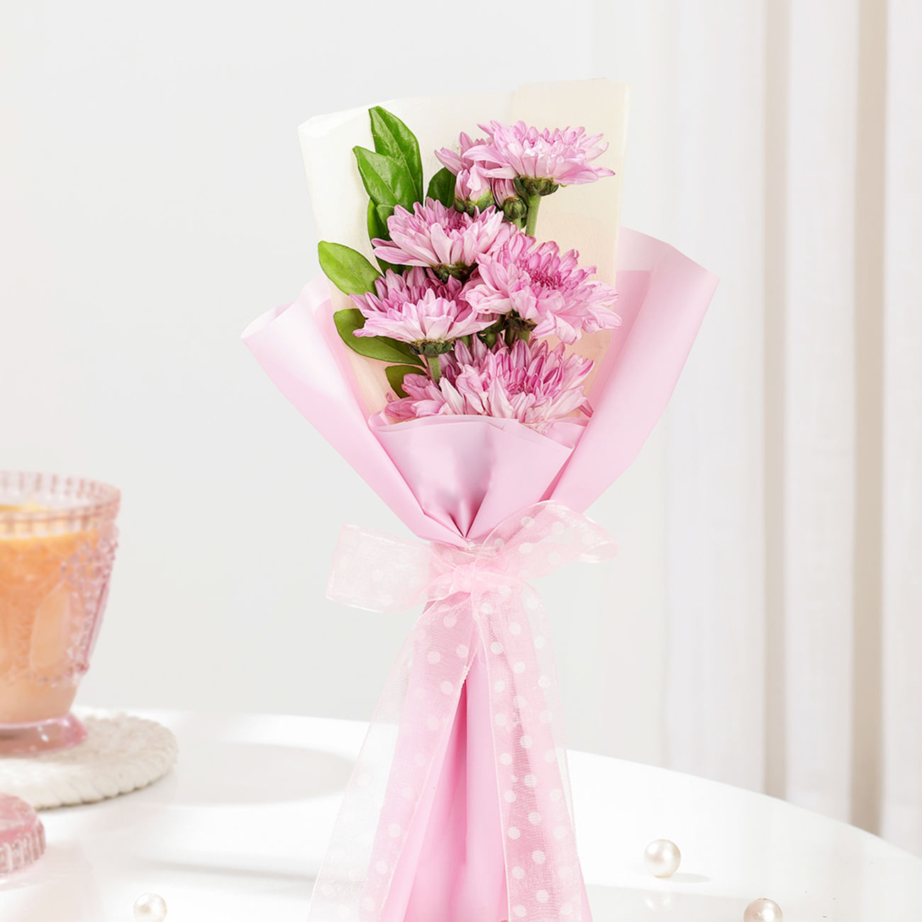 Mauve Whisper - Single Spray Chrysanthemum