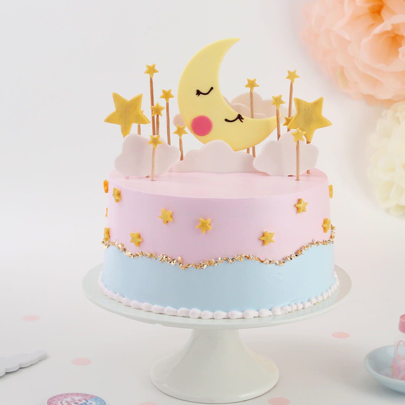 Moon and Stars Cake (1 Kg)