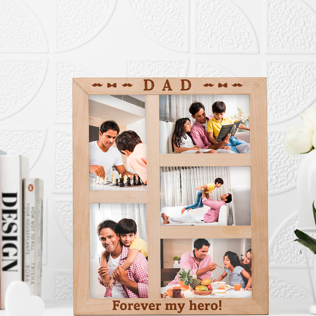 My Hero - Personalized Father's Day Photo Frame