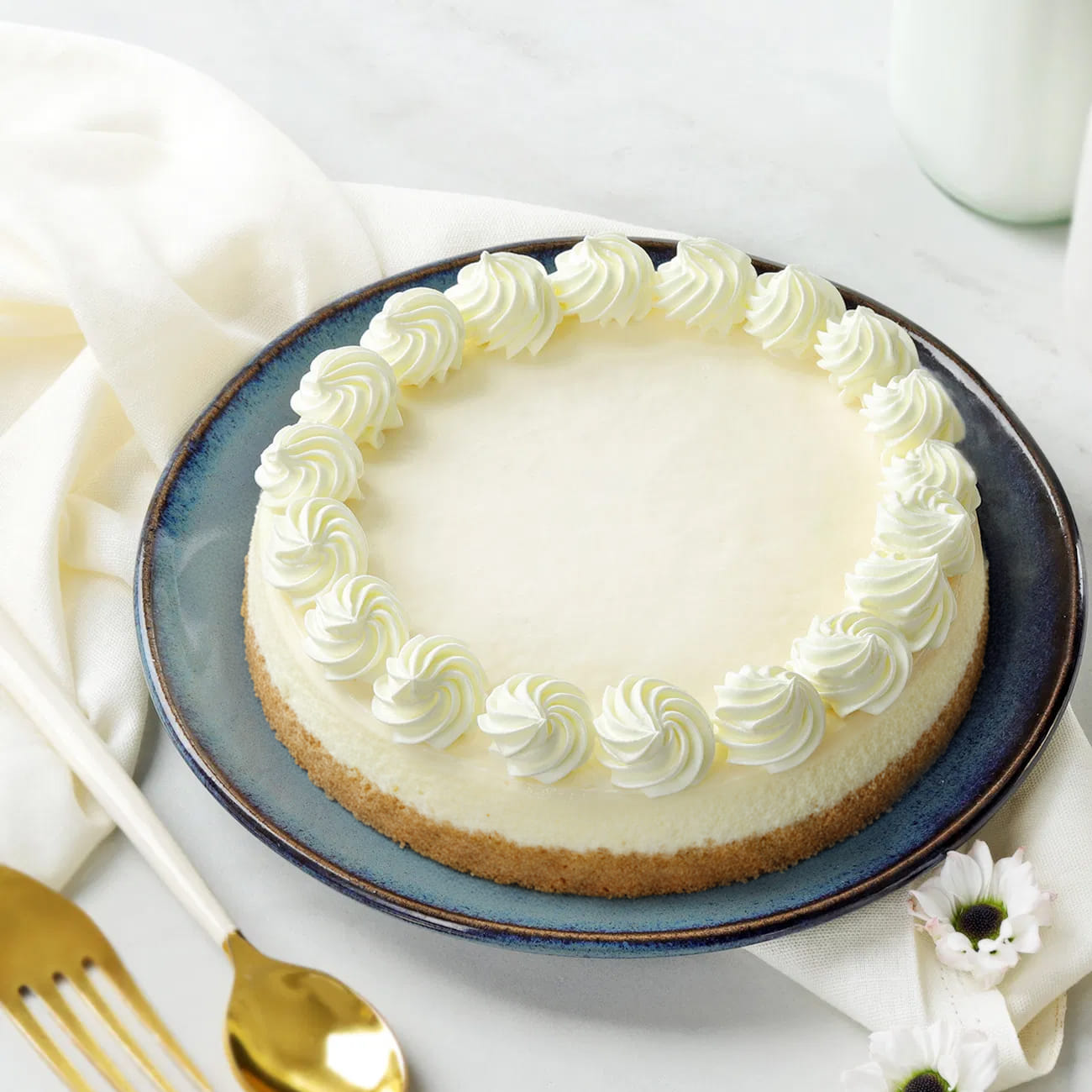 New York-Style Creamy Cheesecake