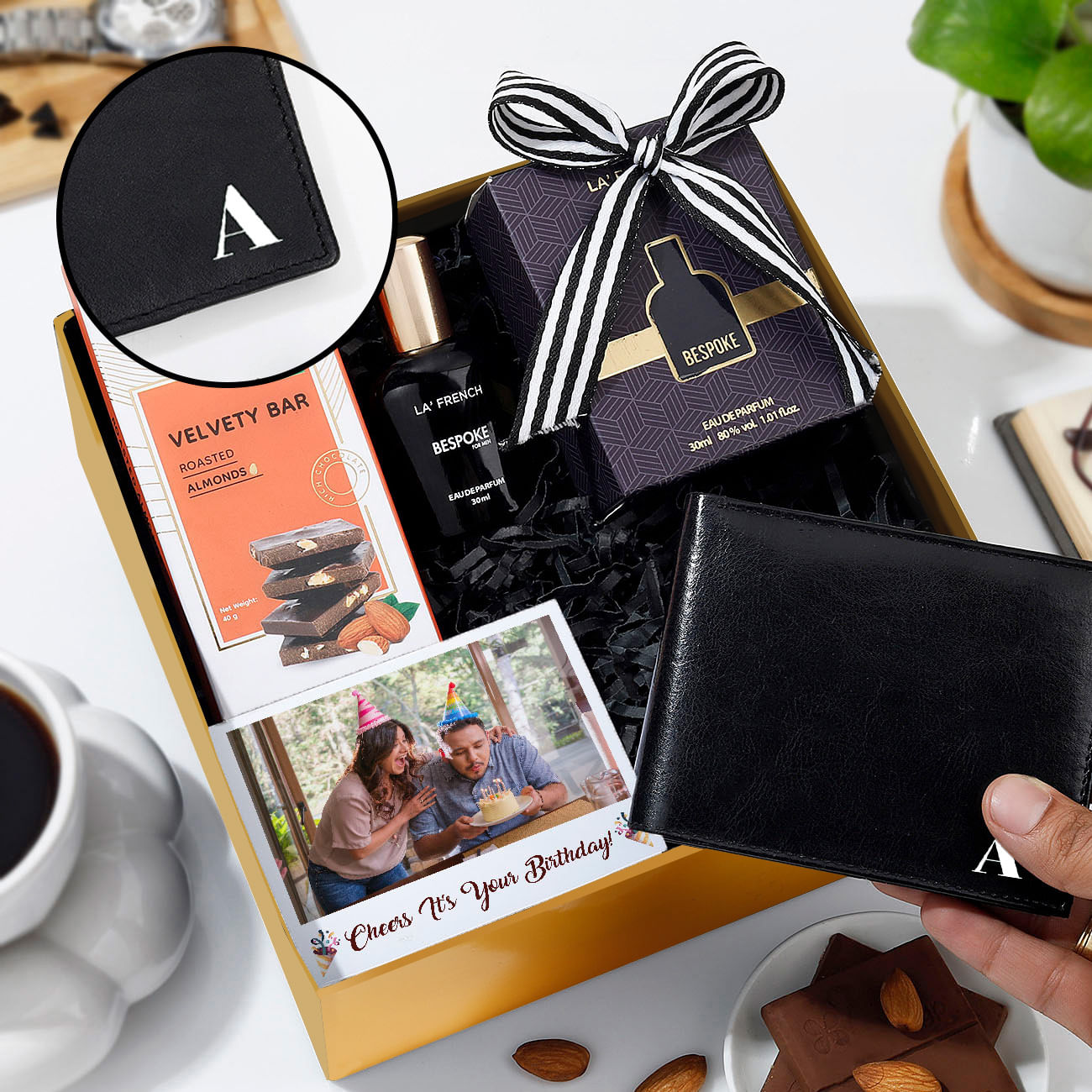 Personalized Exquisite Birthday Hamper For Him