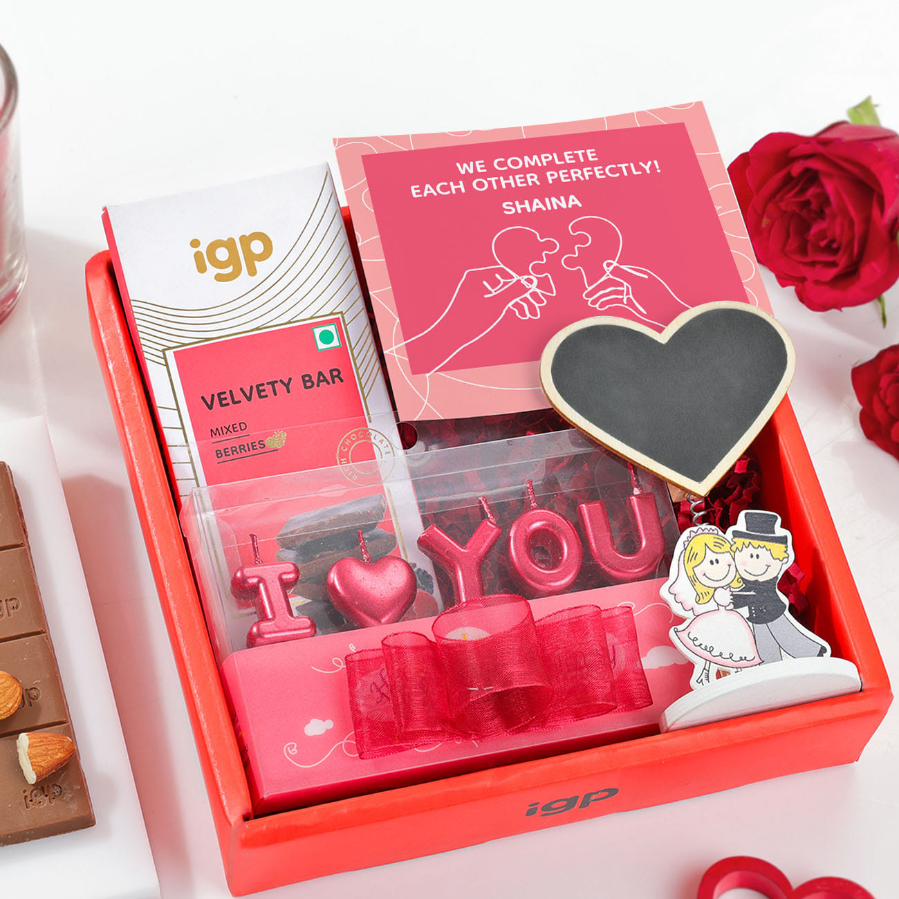 Personalized I Love You Hamper