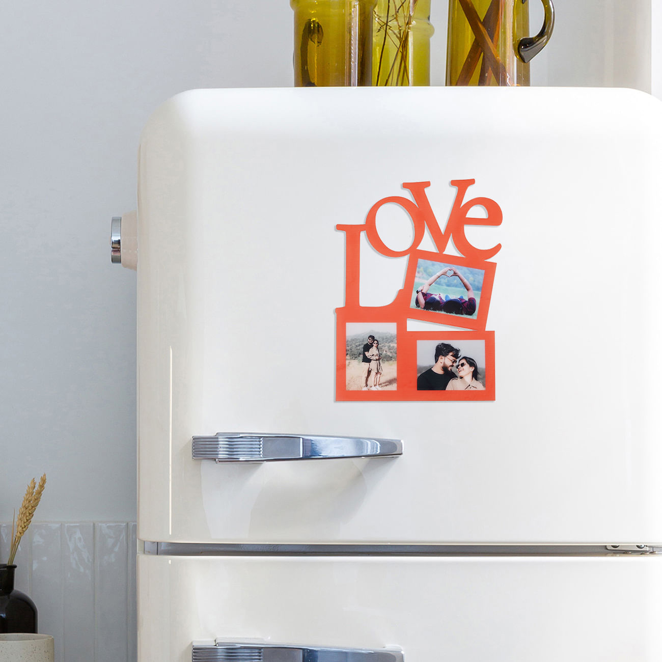 Personalized Lovely Memories Fridge Magnet