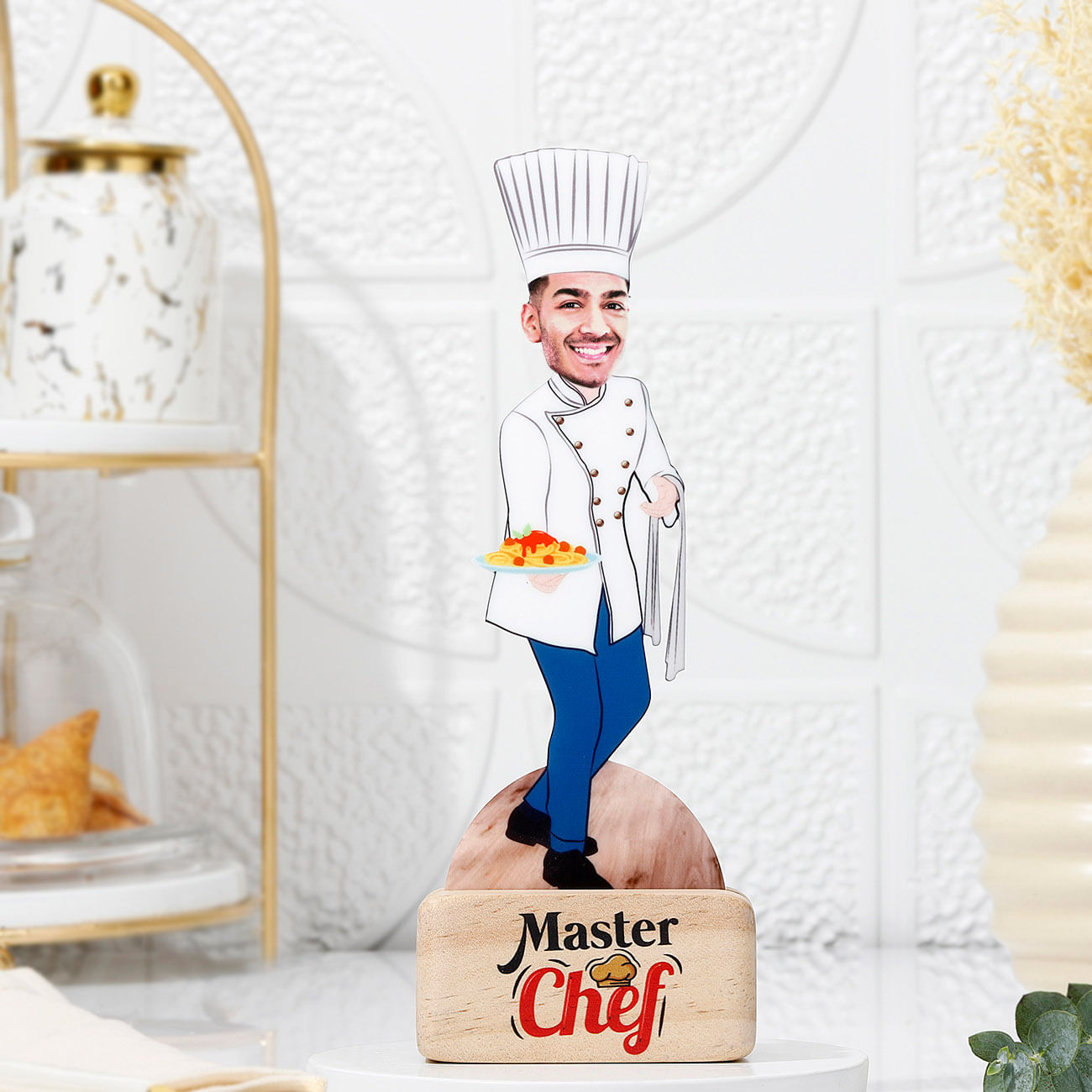 Personalized Master Chef Caricature