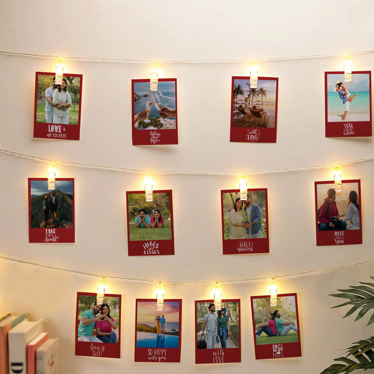 Personalized Memory Lane LED Photo String