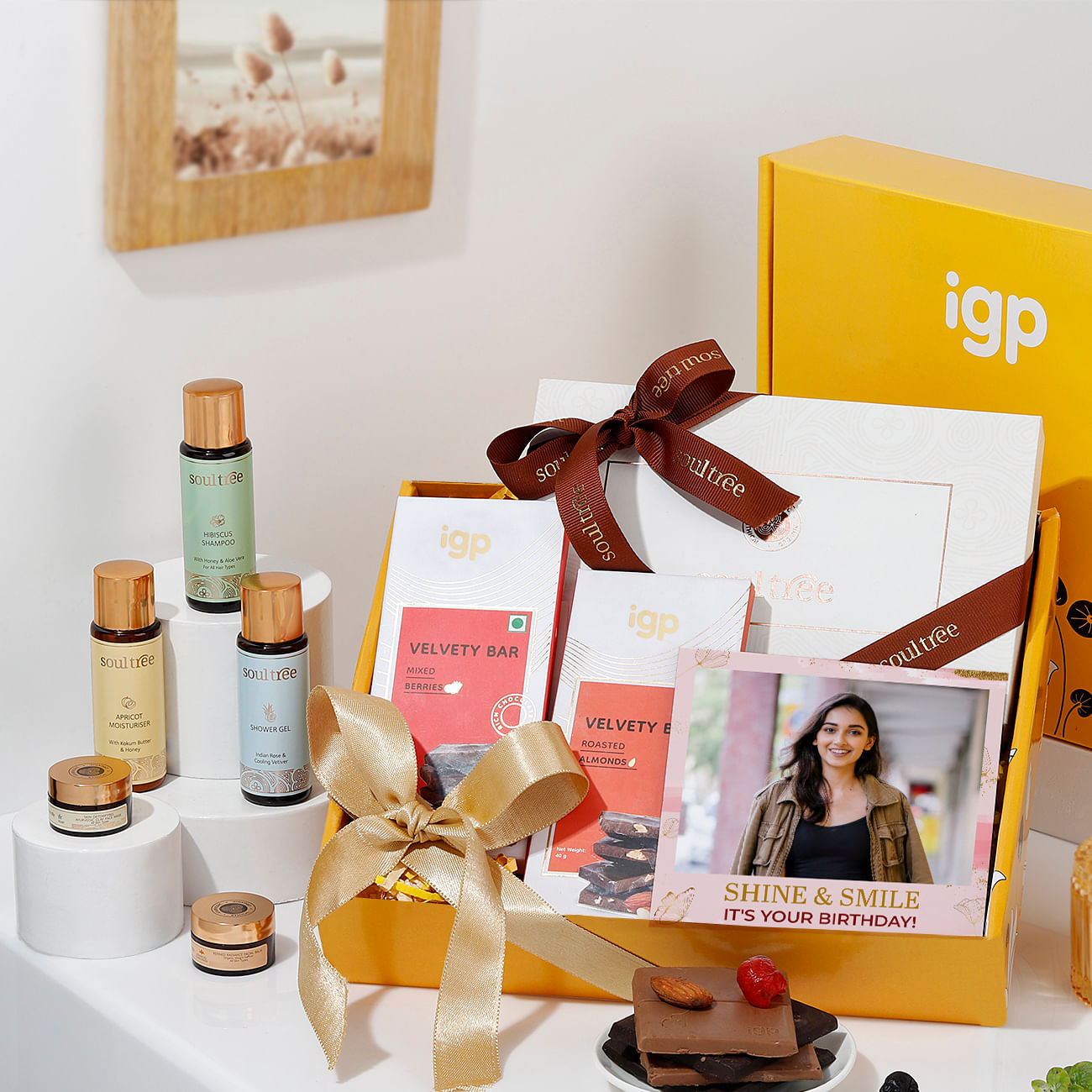 Personalized Relaxing Birthday Gift Hamper