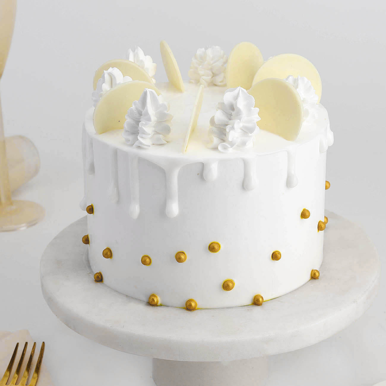 Pineapple Paradise Cream Cake (500 gm)
