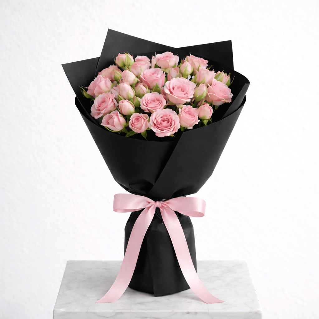 Pink Serenity Rose Bouquet