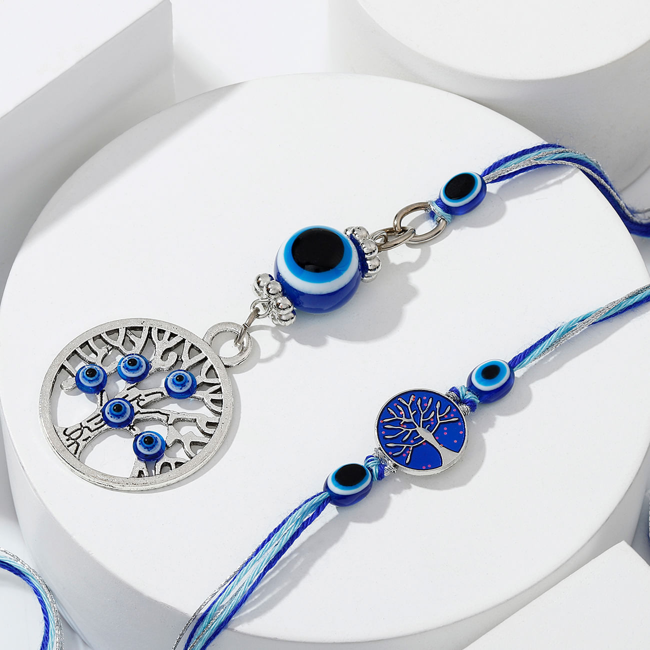 Protective Evil Eye Bhaiya Bhabhi Rakhi