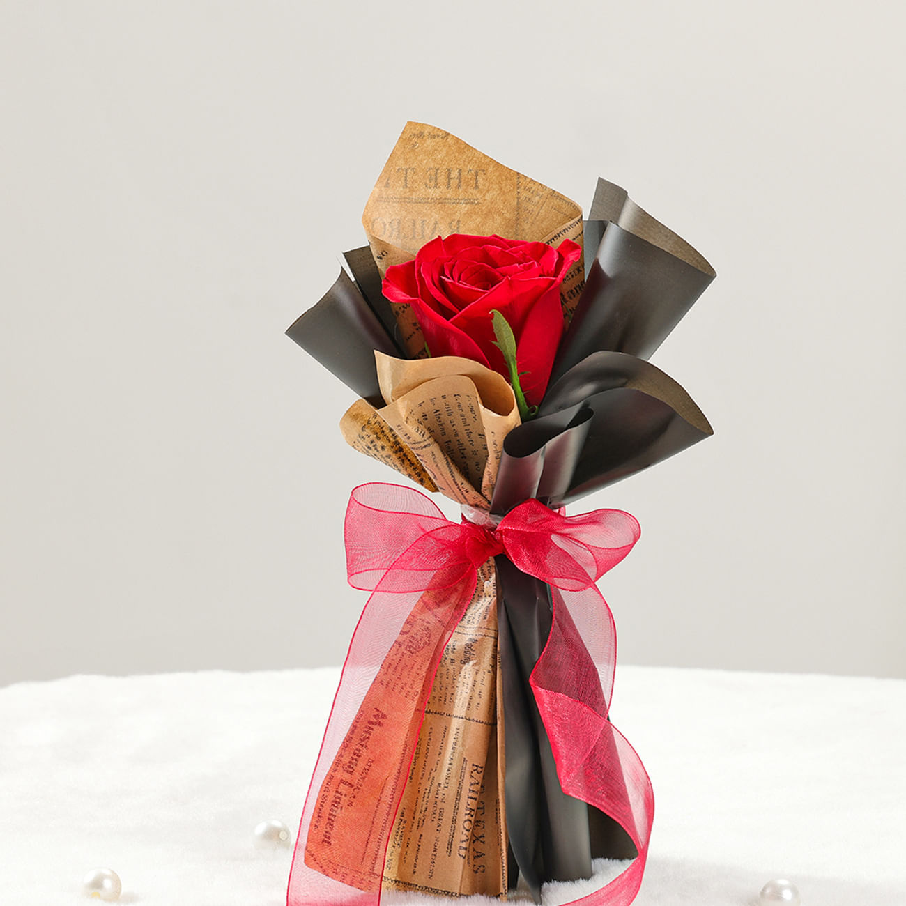 Radiant Handcrafted Rose Bouquet