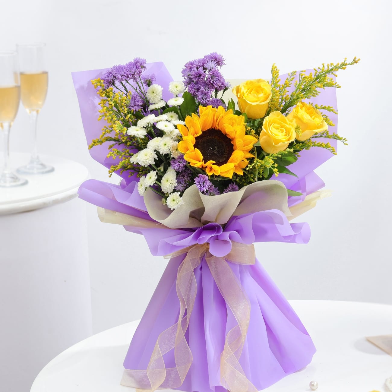 Radiant Harmony Flower Bouquet