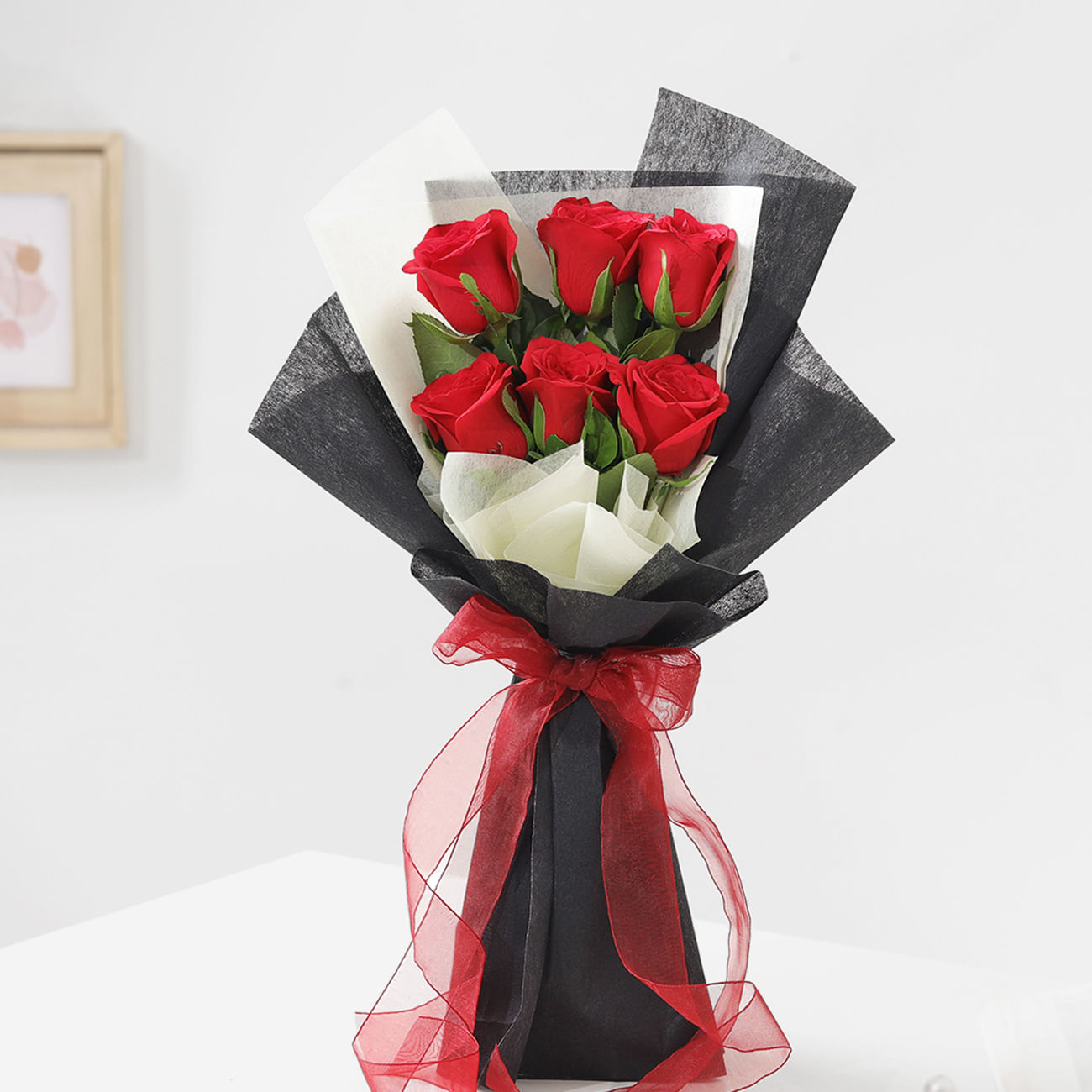 Ravishing Red Roses Bouquet