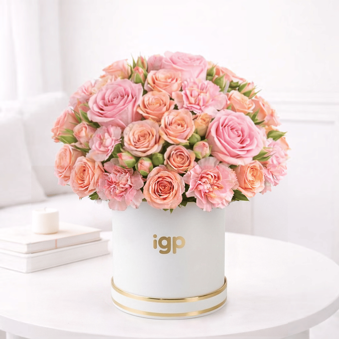 Rose & Carnations Arrangement