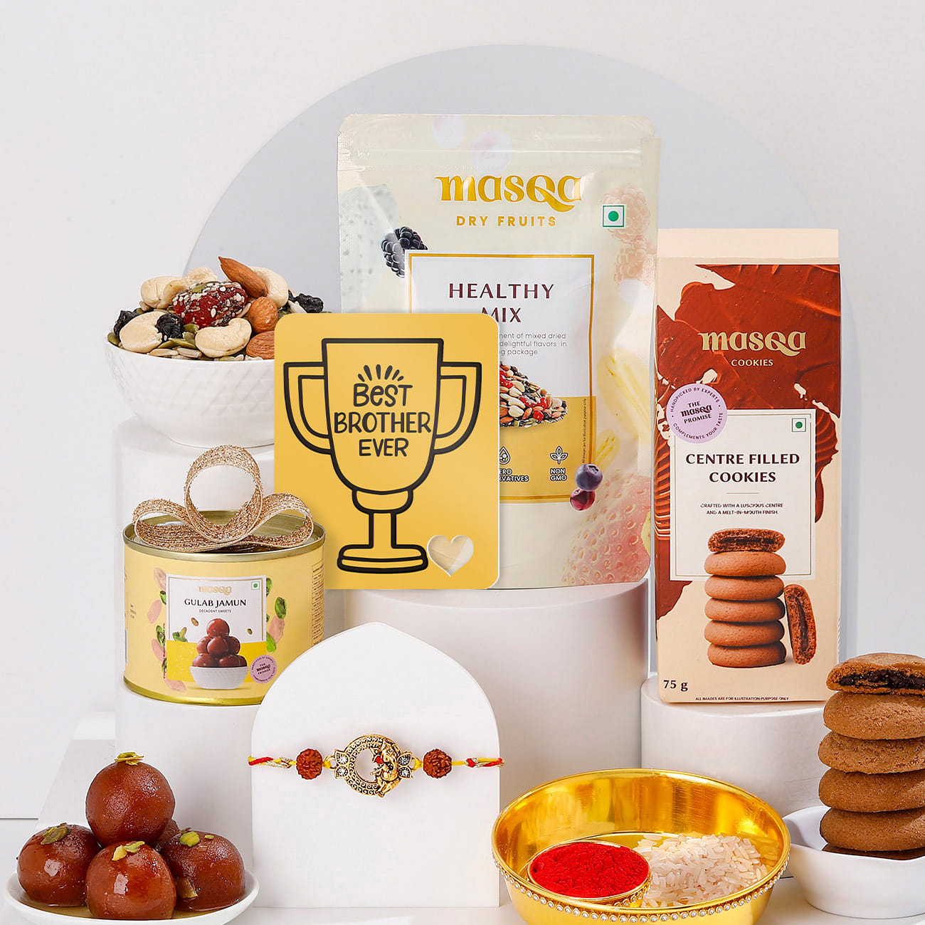 Sacred Ganesha Rakhi Hamper